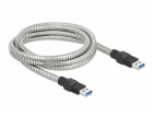 DeLock USB 3.1-Kabel A ? A, Metalmantel 2 m