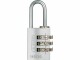 Abus Zahlenschloss 145/20 Lock-Tag Silber