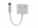 4smarts Audio and Charging Splitter Lightning auf 2x Lightning