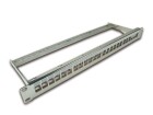 Wirewin 24-Port 1HE Keystone Patchpanel,