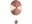 Bild 1 KARLSSON Wanduhr Impressive Pendulum Ø 47 cm, Kupfer, Form