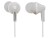 Bild 1 Panasonic In-Ear-Kopfhörer RP-HJE125 Weiss, Detailfarbe: Weiss