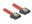 Bild 0 DeLock SATA3-Kabel rot, Clip, flexibel, 20 cm, Datenanschluss
