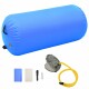 vidaXL Aufblasbare Gymnastik-Rolle mit Pumpe 120x90 cm PVC Blau