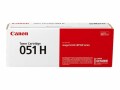 Canon Toner 051 H Black, Druckleistung Seiten: 4100 ×