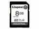 Kingston SDHC-Karte Industrial 8 GB, Speicherkartentyp: SDHC (SD 2.0)
