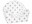 Bild 1 Knorrtoys Kindersessel Weiss mit grauen Sternen, Produkttyp: Sessel