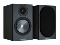 Monitor Audio Regallautsprecher Paar Bronze 50 Schwarz, Detailfarbe