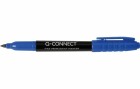 CONNECT Permanent-Marker Fine 1 mm, Blau, Strichstärke: 1.0 mm