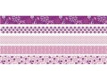 Heyda Washi Tape Blumen mini Pink, Detailfarbe: Pink, Länge