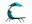 Bild 0 Vivere Liegestuhl Dream Lounger True Turquoise, Gewicht: 20.5 kg