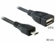 DeLock USB2.0 OTG Adapterkabel, A - MicroB