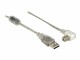 Bild 4 DeLock USB 2.0-Kabel 90°gewinkelt USB A - USB B