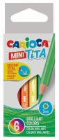CARIOCA Farbstift Mini Tita 3mm 42322 6 Stück, Kein