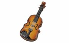 HobbyFun Mini-Figur Geige 9.5 cm, Detailfarbe: Braun, Material
