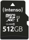 INTENSO   Micro SD Secure Digital Cards - 3423493   SD Adapter               512GB