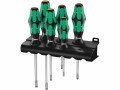 Wera Schraubenzieher-Set Kraftform 334/6 Rack