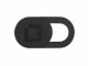 DICOTA Ultra Slim - Couvercle de caméra web - noir (pack de 3