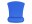Image 1 DeLock Ergonomic - Tapis de souris avec repose-poignets - bleu