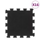 vidaXL , Farbe: Schwarz, Material: Gummi, Größe: 30 x 30