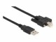 Bild 3 DeLock USB 2.0-Kabel USB A - USB B 0.5