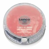 Lenco Portabler CD Player CD-012TR inkl. Kopfhörer