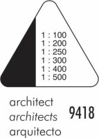 DUX Dreikant-Massstab 9418 Architekt, Dieses Produkt führen