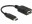 Image 1 DeLock USB2.0 Adapterkabel, A - C, 15cm, SW