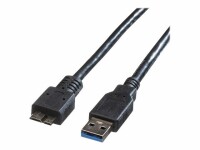 Roline - USB-Kabel - Micro-USB Typ B (M) zu