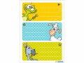 Herma Stickers Schuletiketten Witzfiguren 9 Etiketten, 3 Blatt