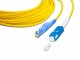 Lightwin LWL-Patchkabel LSH-SC, Singlemode, Simplex, 1m