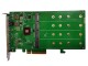 Bild 1 Highpoint RAID-Controller SSD7204 4x M.2 NVMEx4v3, PCI-Ex8, RAID: Ja