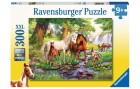 Ravensburger Puzzle Wildpferde am Fluss, Motiv: Tiere, Altersempfehlung