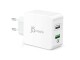 j5Create USB-Wandladegerät 2-Port, Ladeport Output: 1x 5V/2.4A, 1x