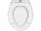 diaqua® Diaqua Toilettensitz Race mit Absenkautomatik, Weiss matt