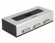 DeLock Switchbox DVI 2 Port DVI-I (24+5), Bedienungsart: Tasten
