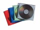 Fellowes Hülle CD/DVD, Slim Jewel 25 Stück, Farbig, Produkttyp