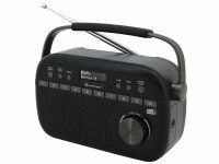 soundmaster DAB+ Radio DAB280SW Schwarz, Radio Tuner: FM, DAB+