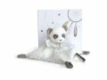 DouDou et compagnie Geschenkset Panda 20cm, Material: Polyester, Detailfarbe