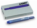 LAMY Tintenpatrone T 10 - 1202077   blau                   5 Stück