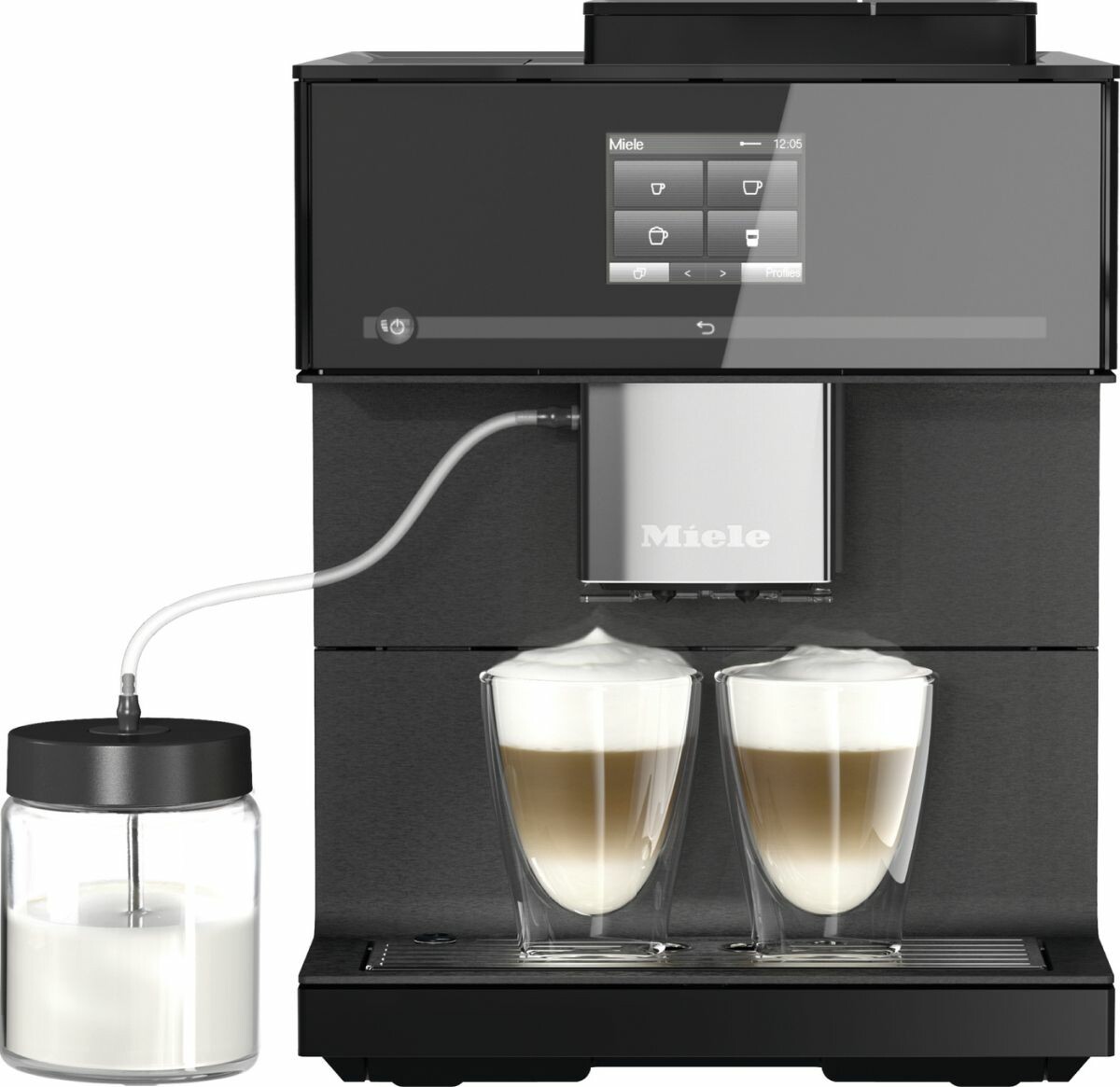 ADH Haushaltgeräte AG Kleingeräte > Kaffeemaschinen > Miele CM7 Kaffeevollautomat CM7750CH SW