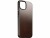 Image 2 Nomad Back Cover Modern Leather Horween iPhone 14 Braun