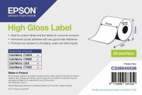 Epson Hochglanz Etikette 51mmx33m C33S045536 ColorWorks C3500