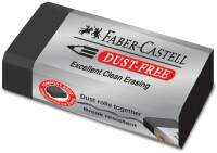 FABER-CASTELL Radierer Dust-free 187171 schwarz, Kein Rückgaberecht