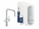 GROHE Küchenarmatur Blue Home U-Auslauf, Starter Kit, Chrom