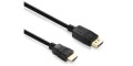 HDGear Kabel DisplayPort - HDMI, 3 m, Kabeltyp: Anschlusskabel