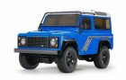Tamiya Scale Crawler Land Rover Defender D90 Blau, CC-02