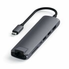 Satechi USB-C Slim Aluminium Multiport Adapter - Space Gray