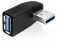 DeLock USB3.0 Winkeladapter, A - A, (m-f), USB