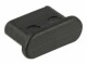 DeLock Blindstecker/Staubschutz USB-C 10 Stück Schwarz, USB